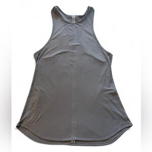 lululemon athletica Gray Racerback Tank Top